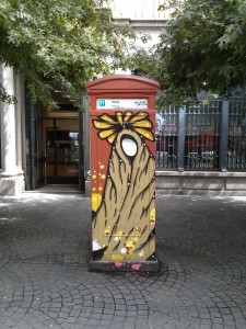 Telefonzelle in Porto 