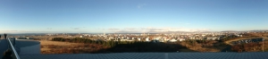 Panorama von Reykjavik, aufgenommen vom Perlan 